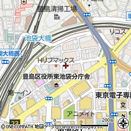 ヤクルト　東京ヤクルト販売台東本店池袋センター周辺の地図
