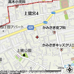 東京都中野区上鷺宮4丁目6周辺の地図