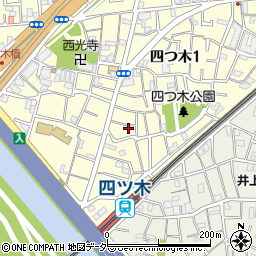 東京都葛飾区四つ木1丁目13-4周辺の地図