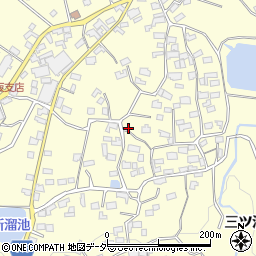 山梨県韮崎市穂坂町三ツ澤2640周辺の地図