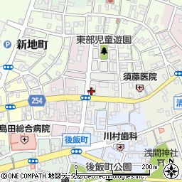 喜可久寿司周辺の地図