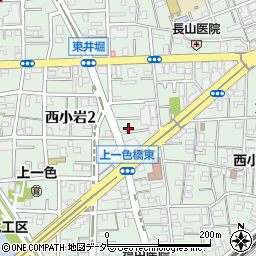 東京都江戸川区西小岩2丁目16-4周辺の地図
