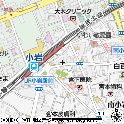 業務スーパー　小岩店周辺の地図