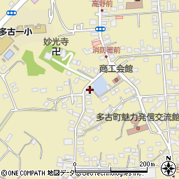 千葉県香取郡多古町多古2517-1周辺の地図