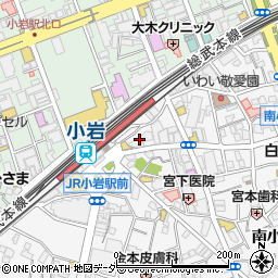 ハウスドゥ　小岩駅前店周辺の地図