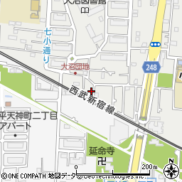 東京都小平市大沼町7丁目14-4周辺の地図
