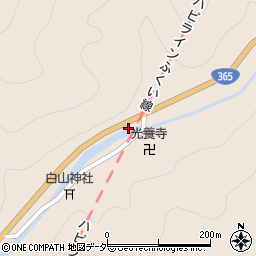 福井県南条郡南越前町板取16-20周辺の地図