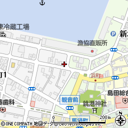 千葉県銚子市新生町1丁目36-7周辺の地図