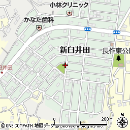 千葉県佐倉市新臼井田周辺の地図