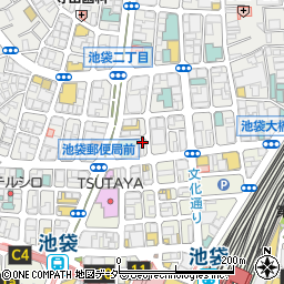 東京名水代行池袋周辺の地図