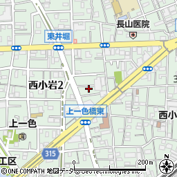 東京都江戸川区西小岩2丁目16-5周辺の地図