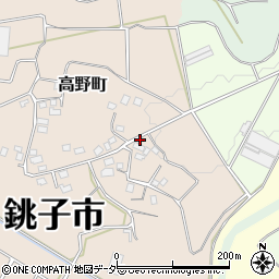 千葉県銚子市高野町49周辺の地図