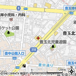 モビリティ東京　豊玉環七通り店周辺の地図