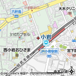 三菱ＵＦＪ銀行小岩支店周辺の地図