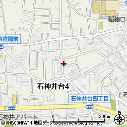 東京都練馬区石神井台4丁目周辺の地図