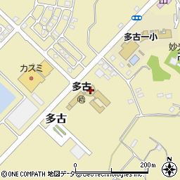 千葉県香取郡多古町多古2000周辺の地図