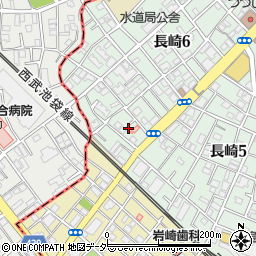 東京都豊島区長崎6丁目2周辺の地図
