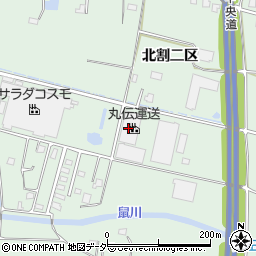 有限会社丸伝運送　駒ヶ根営業所周辺の地図
