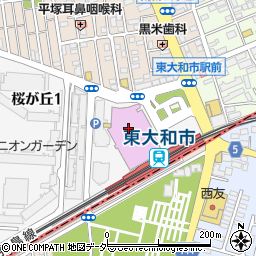 ゆうちょ銀行ＢＩＧＢＯＸ東大和内出張所 ＡＴＭ周辺の地図