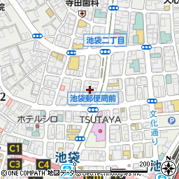 東京視力回復センター池袋　東京都内グループ案内周辺の地図