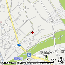 山梨県韮崎市清哲町折居759-1周辺の地図