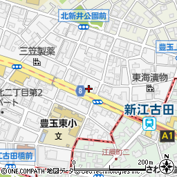 株式会社クラモト　東京支店周辺の地図
