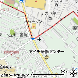 吉崎メッキ化工所周辺の地図