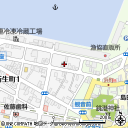 千葉県銚子市新生町1丁目36-22周辺の地図