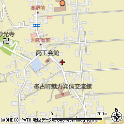 千葉県香取郡多古町多古873周辺の地図