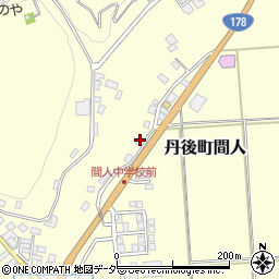京都府京丹後市丹後町間人742周辺の地図