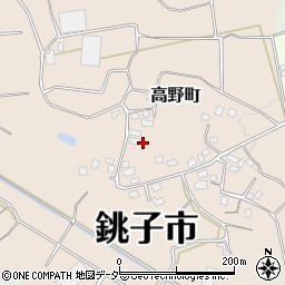 千葉県銚子市高野町239周辺の地図