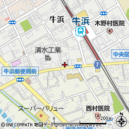 東京都福生市牛浜77周辺の地図