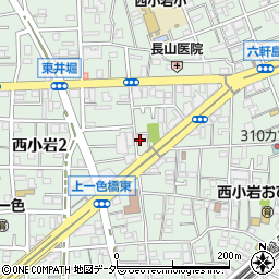 東京都江戸川区西小岩2丁目19-3周辺の地図