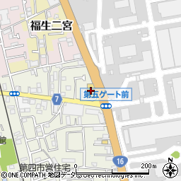 モビリティ東京　福生店周辺の地図