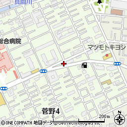 市川地所株式会社周辺の地図