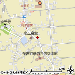 千葉県香取郡多古町多古874周辺の地図