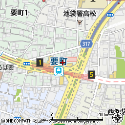 広東料理 青山一品 要町店周辺の地図