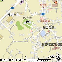 千葉県香取郡多古町多古2519周辺の地図