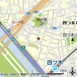 東京都葛飾区四つ木1丁目10-2周辺の地図