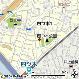 東京都葛飾区四つ木1丁目16-8周辺の地図