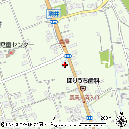 山梨県韮崎市藤井町駒井2633周辺の地図
