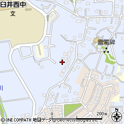 千葉県佐倉市臼井台123-14周辺の地図