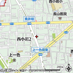 東京都江戸川区西小岩2丁目16-8周辺の地図