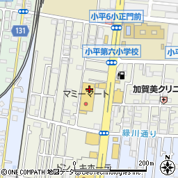 ウエルシア薬局小平小川東店周辺の地図