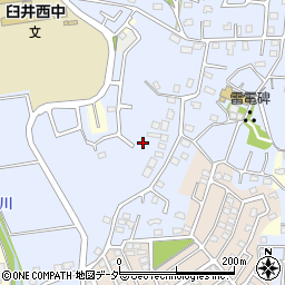 千葉県佐倉市臼井台123-13周辺の地図