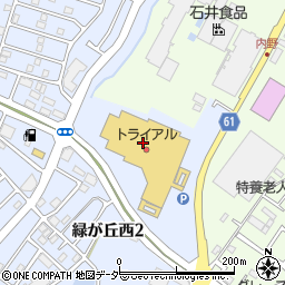 キャッツアイ　八千代店ゲームコーナー周辺の地図