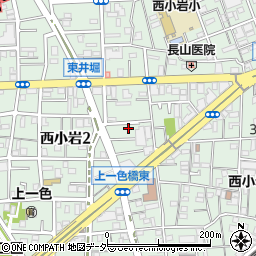 東京都江戸川区西小岩2丁目16-10周辺の地図