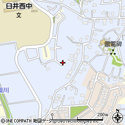 千葉県佐倉市臼井台123-12周辺の地図