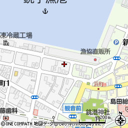 千葉県銚子市新生町1丁目36-37周辺の地図