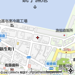 千葉県銚子市新生町1丁目36-43周辺の地図